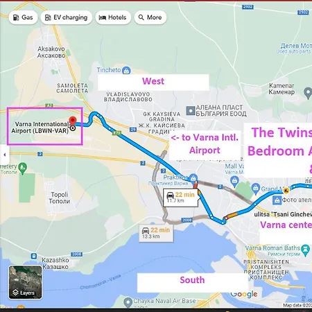 New The Twins Two-bedroom, 3 At 15 Tsani Ginchev Street, Floor 2 Apartamento